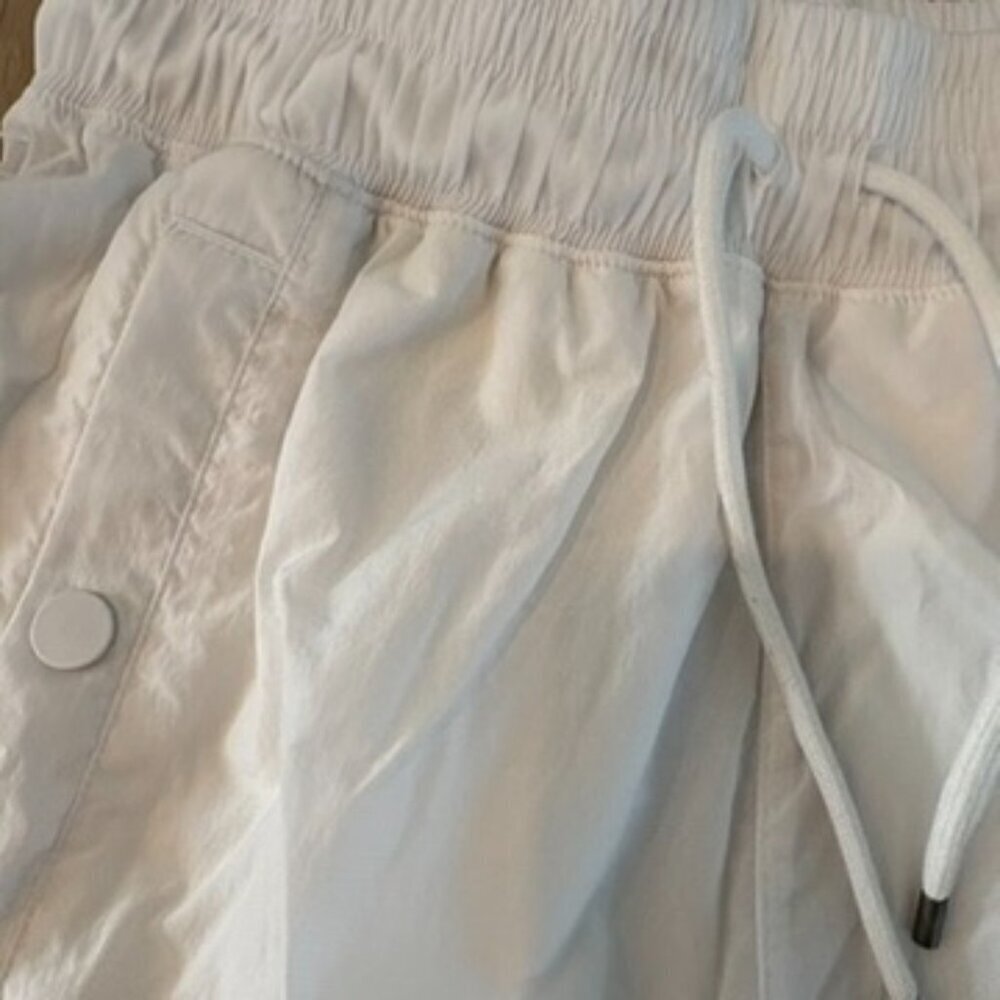 ** michael Jordan Y2K VTG Rare Windbreaker Pants Jumpman White Red black Small - Picture 11 of 11